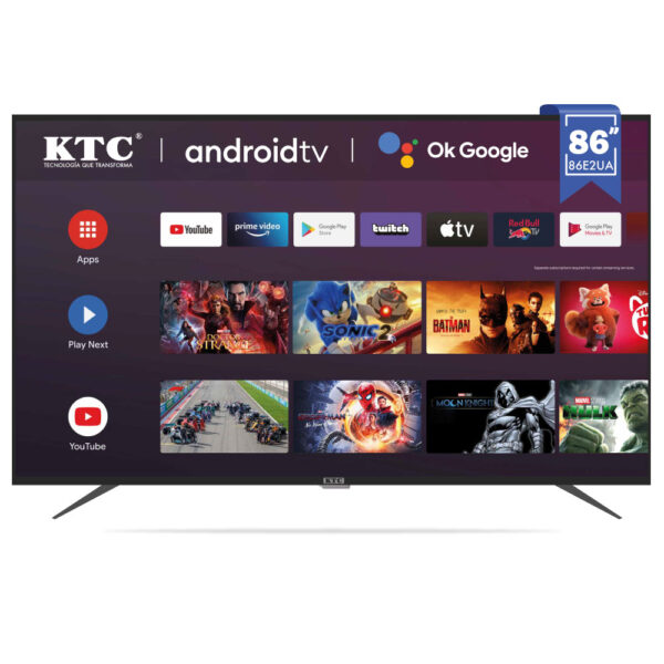 Televisor KTC 86" Smart D-LED 4K (86E2UA)